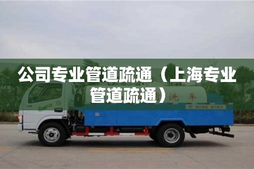 武漢公司專業管道疏通（上海專業管道疏通）