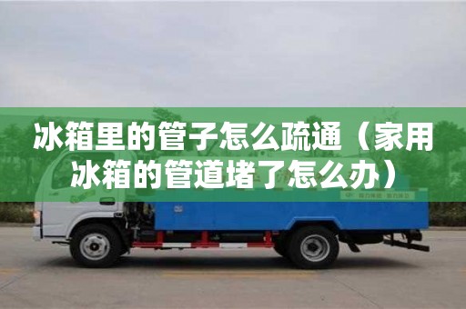 武漢冰箱里的管子怎么疏通（家用冰箱的管道堵了怎么辦）