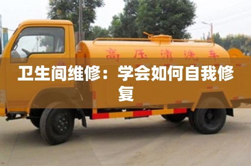 衛生間維修:學會如何自我修復 衛生間維修:學會如何自我修復