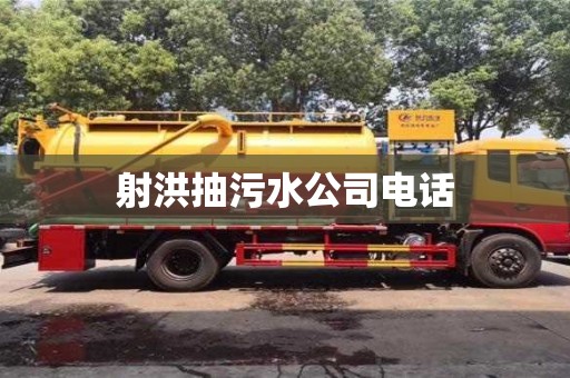 深圳射洪抽污水公司電話