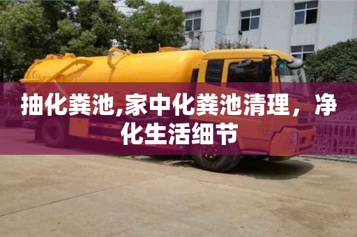 廈門抽化糞池,家中化糞池清理，凈化生活細節