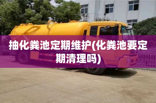 深圳抽化糞池定期維護(化糞池要定期清理嗎)