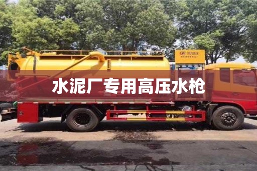 南京水泥廠專用高壓水槍