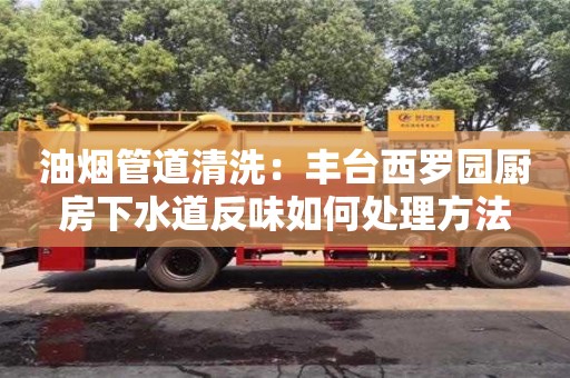 深圳油煙管道清洗：豐臺西羅園廚房下水道反味如何處理方法