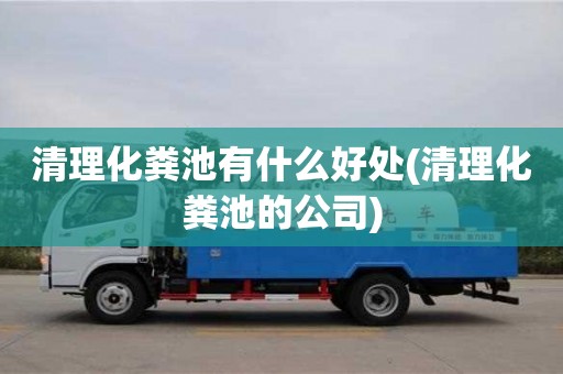 長沙清理化糞池有什么好處(清理化糞池的公司)