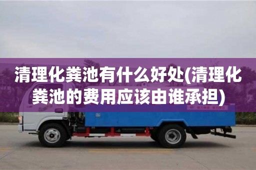 長沙清理化糞池有什么好處(清理化糞池的費用應該由誰承擔)