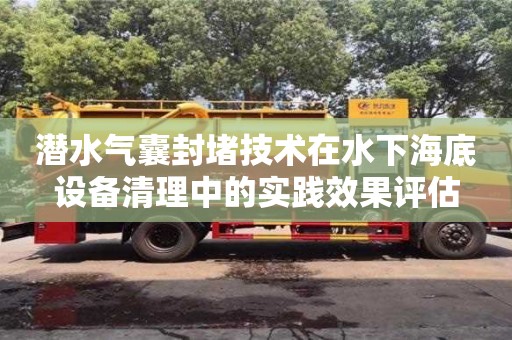 潛水氣囊封堵技術在水下海底設備清理中的實踐效果評估