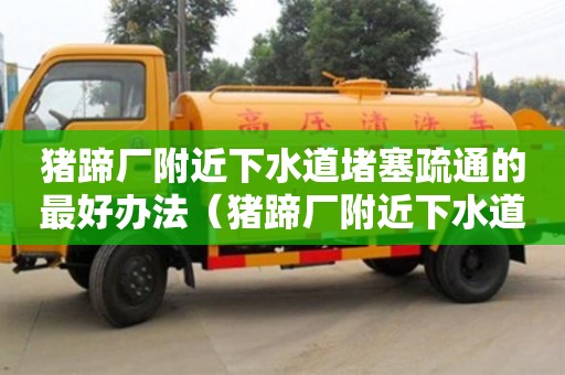 深圳豬蹄廠附近下水道堵塞疏通的最好辦法（豬蹄廠附近下水道堵塞疏通的最好辦法有哪些）