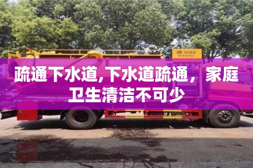 長沙疏通下水道,下水道疏通，家庭衛(wèi)生清潔不可少