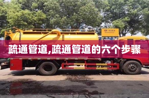 廈門疏通管道,疏通管道的六個(gè)步驟