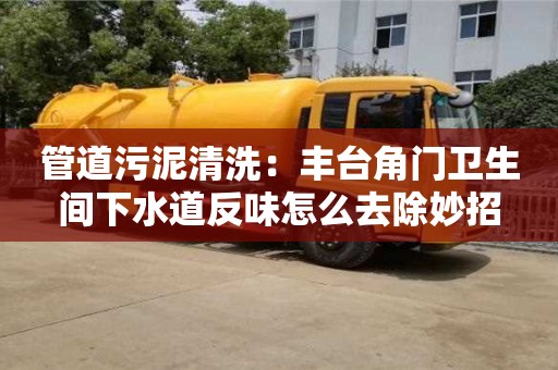 西安管道污泥清洗：豐臺角門衛生間下水道反味怎么去除妙招