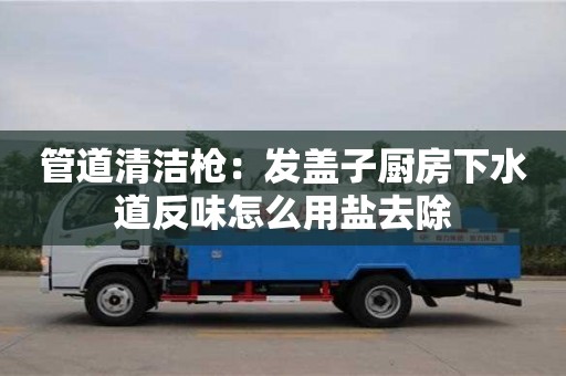 西安管道清潔槍：發(fā)蓋子廚房下水道反味怎么用鹽去除