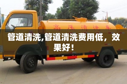 上海管道清洗,管道清洗費(fèi)用低，效果好！