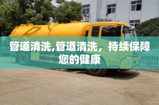 紹興管道清洗,管道清洗，持續保障您的健康