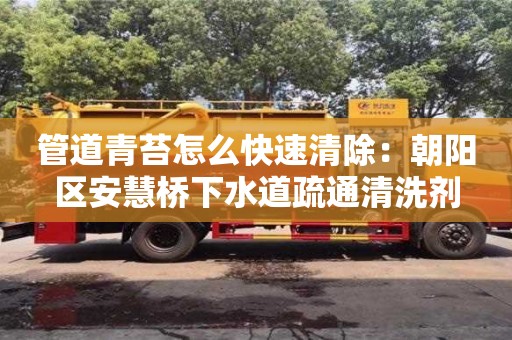 南京管道青苔怎么快速清除：朝陽區(qū)安慧橋下水道疏通清洗劑