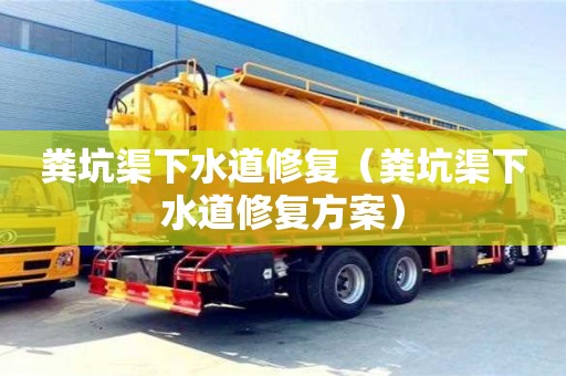 長沙糞坑渠下水道修復（糞坑渠下水道修復方案）