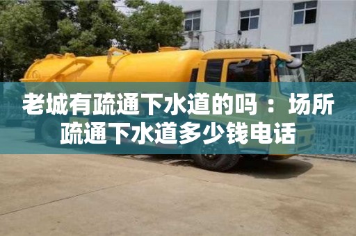 西安老城有疏通下水道的嗎 ：場所疏通下水道多少錢電話