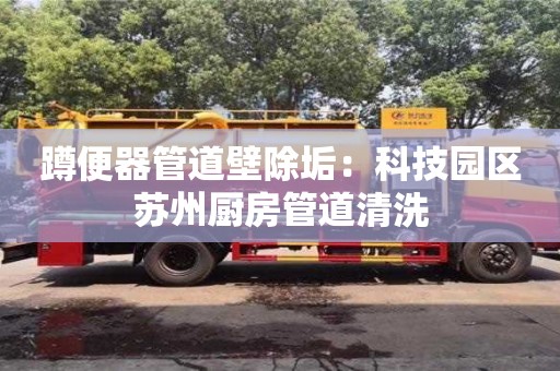 濟南蹲便器管道壁除垢：科技園區蘇州廚房管道清洗